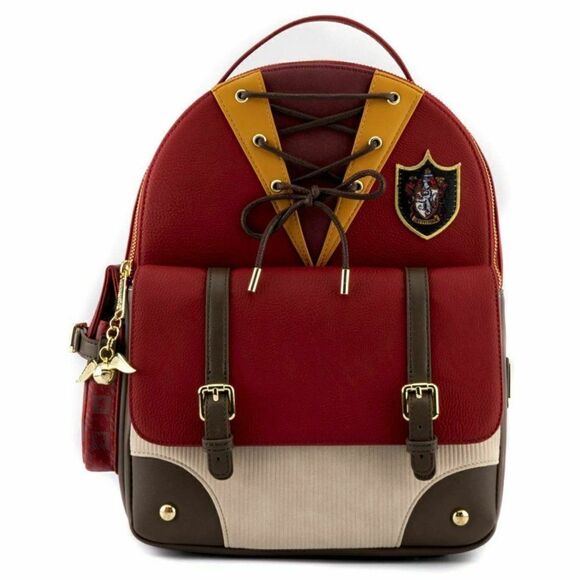 Loungefly Gryffindor Quidditch Draco Harry Potter Backpack!